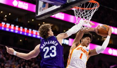 Jalen Johnson leads the Hawks past the Jazz with a triple-double and a career-best effort