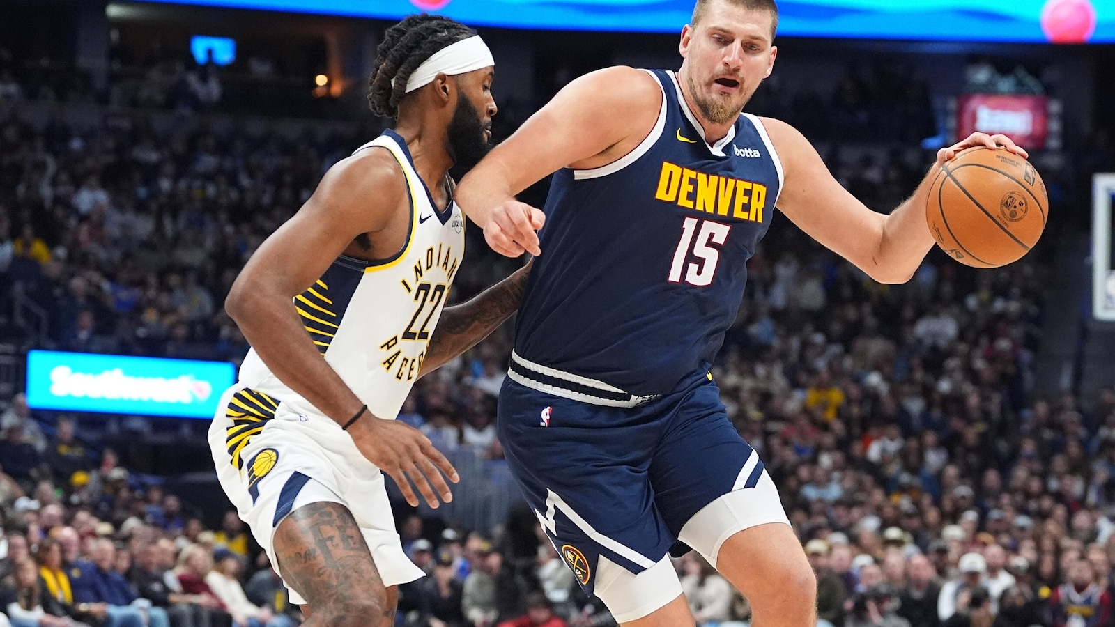 Nikola Jokic has 6th triple-double in 9 games as Nuggets beat Pacers 117-100