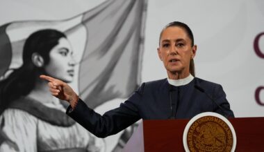 Mexico President Sheinbaum presses charges after street groping incident