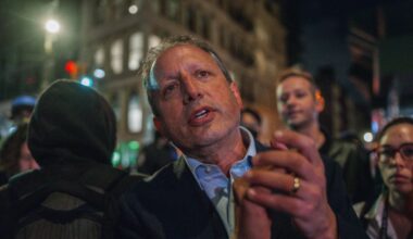 NYC's fiscal chief wants a trial over his immigration protest arrest