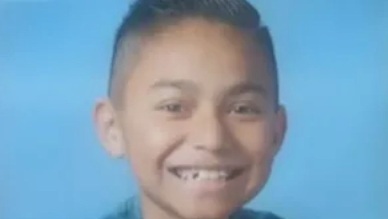 A little boy smiles into the camera. Aiden Antonio Torres De Paz died after he was struck by a hit-and-run driver.