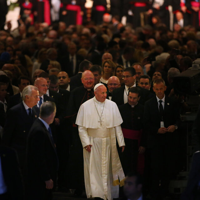 portrait of Pope Francis