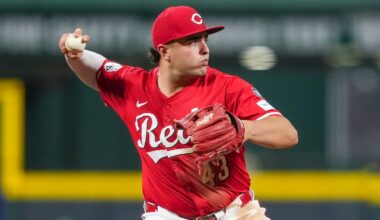 Cincinnati Reds infielder Sal Stewart