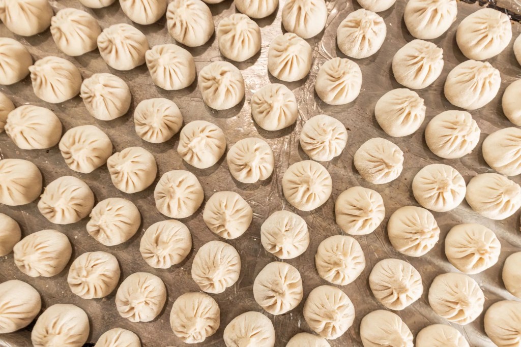 Dumplings at Jeng Chi. 