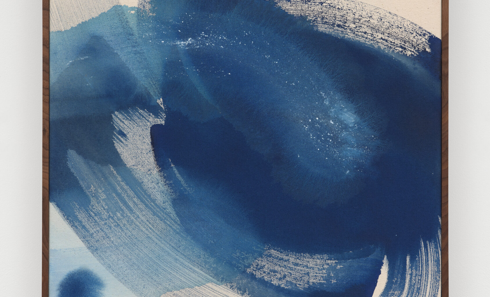 Sigrid Sandström, Dust Plunge, 2025. Acrylic on canvas, 26 ¼ × 20 ½. © Sigrid Sandström. Courtesy Anat Egbi.