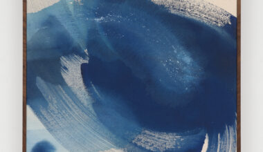 Sigrid Sandström, Dust Plunge, 2025. Acrylic on canvas, 26 ¼ × 20 ½. © Sigrid Sandström. Courtesy Anat Egbi.