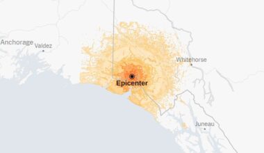 Map: 7.0-Magnitude Earthquake Shakes Alaska