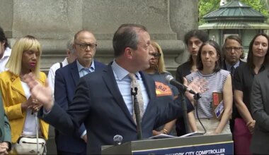 NYC Comptroller Brad Lander pleads not guilty to trespassing, blocking federal operations
