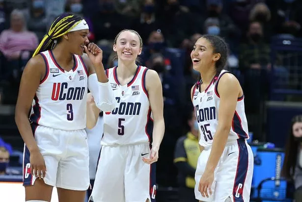 Aaliyah Edwards, Paige Bueckers and Azzi Fudd played together for several seasons at UConn