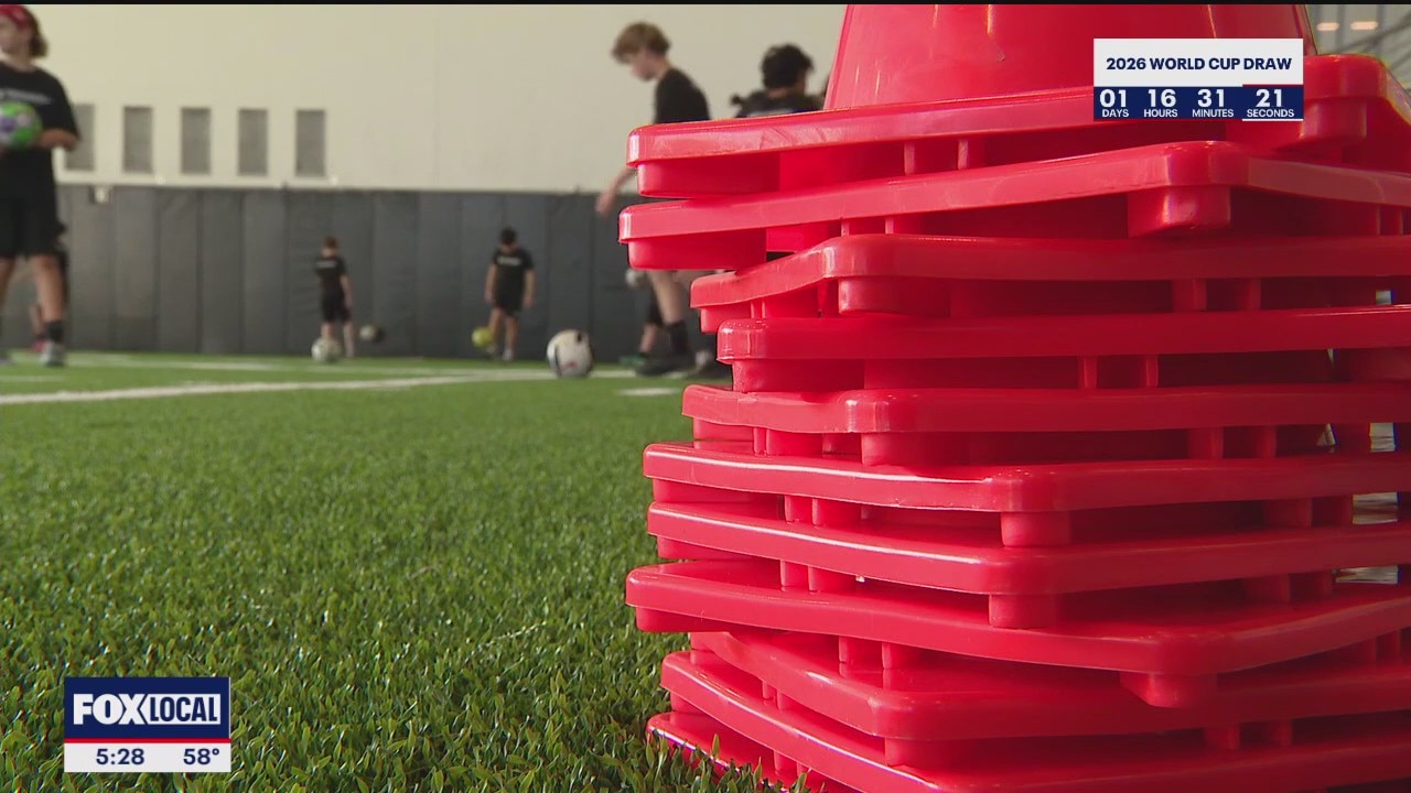 Touring a Soccer Academy for future World Cup athletes