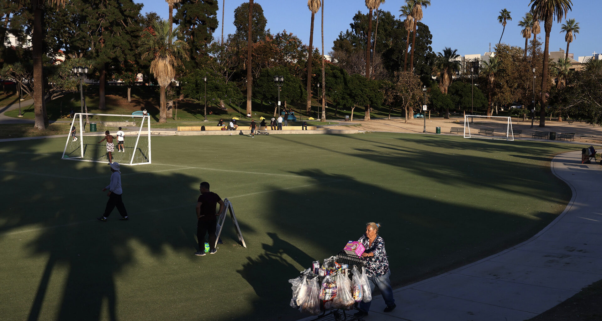 Crime is down, but drugs still plague LA’s MacArthur Park
