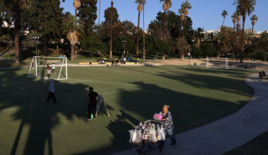 Crime is down, but drugs still plague LA’s MacArthur Park
