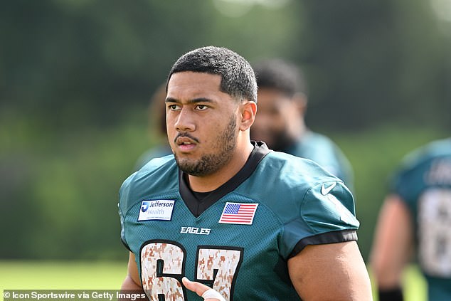 Laekin Vakalahi is a 22-year-old New Zealand native who was on the Eagles' practice squad