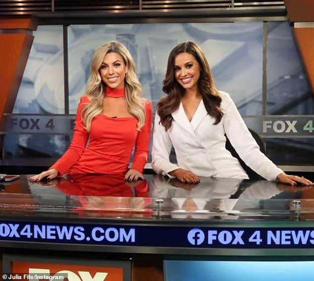 Fife's colleague and 'best friend' Hanna Battah left the station earlier this year to work for ABC News in New York