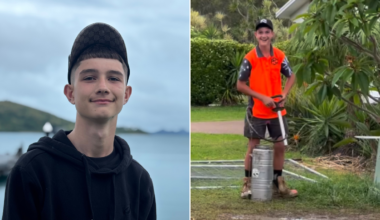 Family shattered as 15-year-old concreter Beau Bradford killed in freak worksite accident on Gold Coast