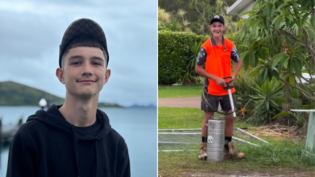 Family shattered as 15-year-old concreter Beau Bradford killed in freak worksite accident on Gold Coast