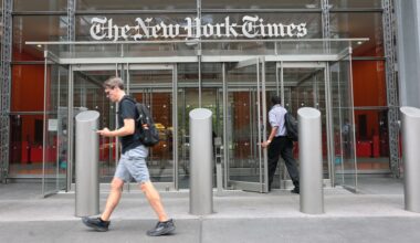 New York Times sues Pete Hegseth over Pentagon media rules