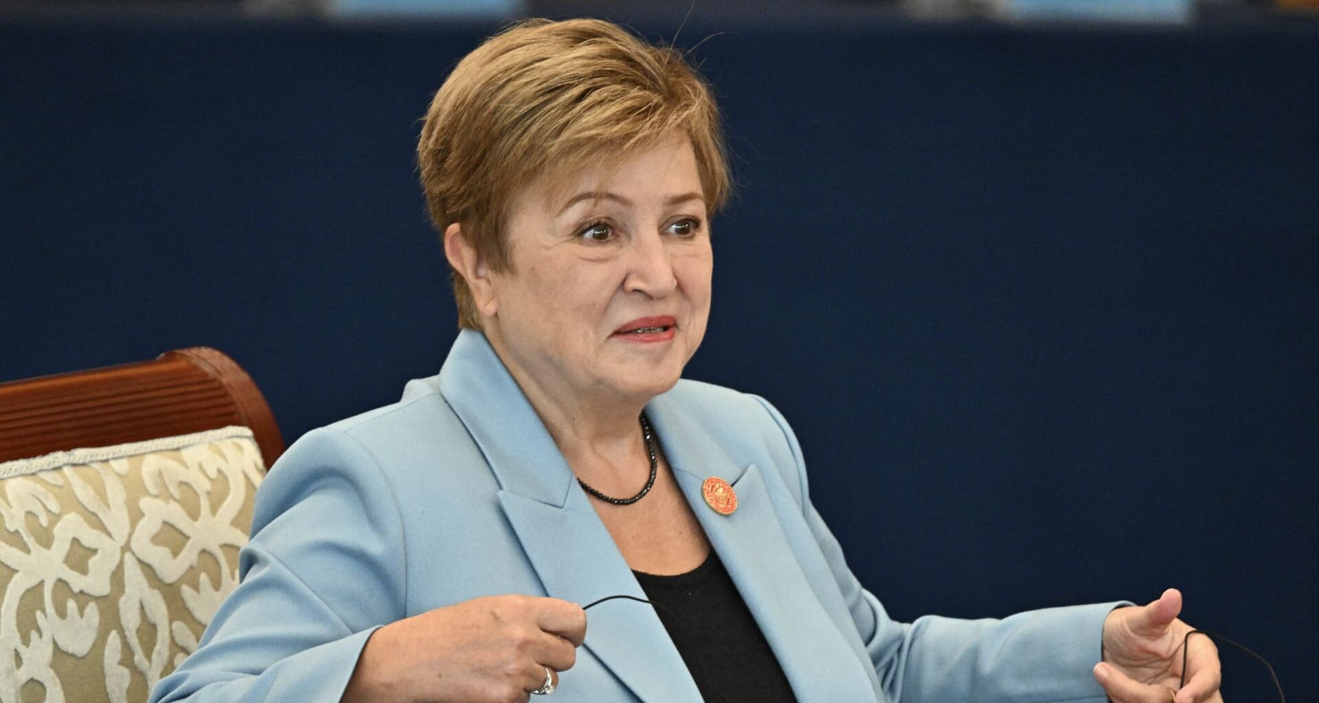 IMF's Georgieva urges China to speed up shift from exports
