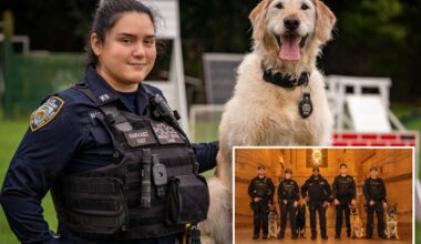 Exclusive | Take a bite out of NYC crime: NYPD calendar highlights canine heroes and human partners
