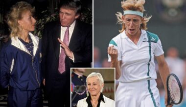 Martina Navratilova says she wouldn’t choose to defect to US today under Trump