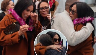 'RHOSLC' star Jen Shah cries during emotional reunion with family after prison release