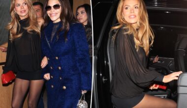 Lauren Sánchez dons designer outfit worth over $30K for girls' night with Brooks Nader