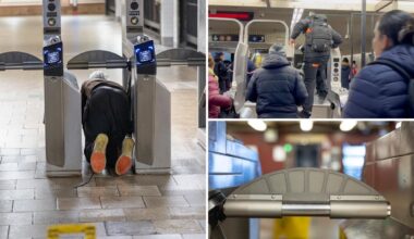 NYC subway fare jumpers easily beat anti-theft 'fins' as MTA spends $7.3M to bring program to nearly every station