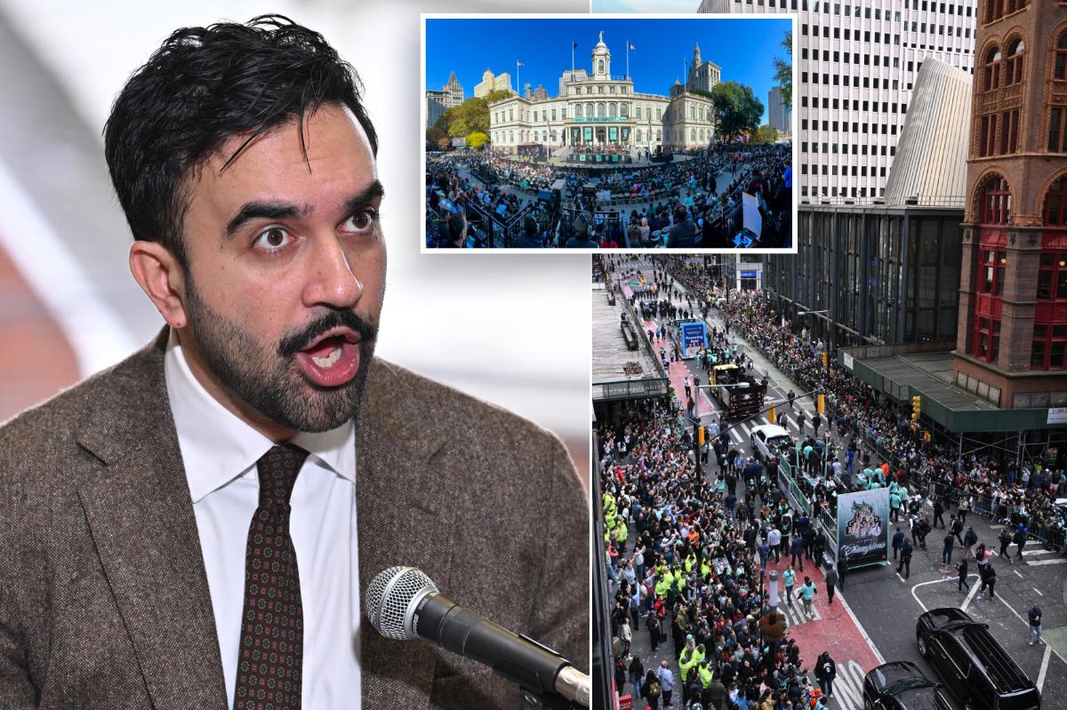 Exclusive | Zohran Mamdani planning massive NYC party as part of mayoral inauguration: sources