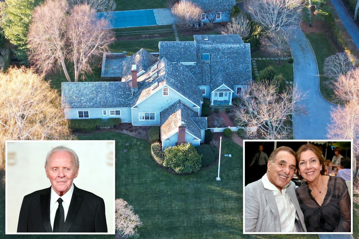Anthony Hopkins backed out of $7.5M deal to buy Barnes & Noble widow's Hamptons estate: suit