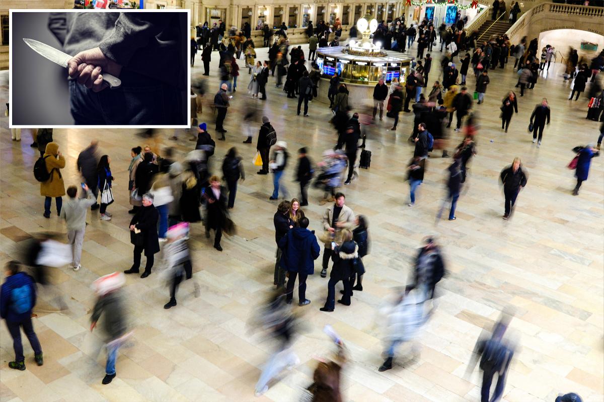 NYC subway knife attacks surge 100% in single day as two stabbed on trains