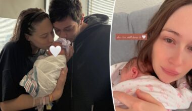 Elsie Hewitt shares photo of newborn daughter with Pete Davidson