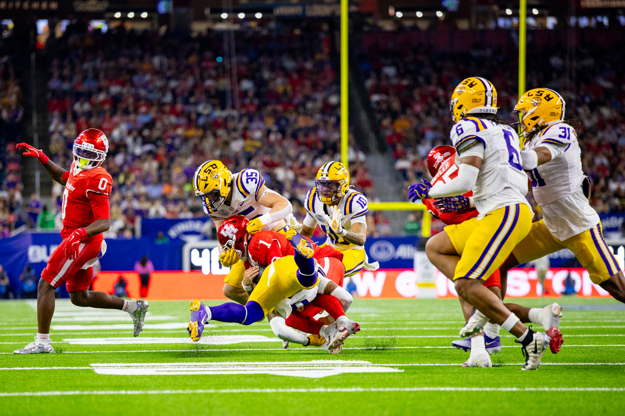 PHOTOS: LSU football falls to Houston in Texas Bowl