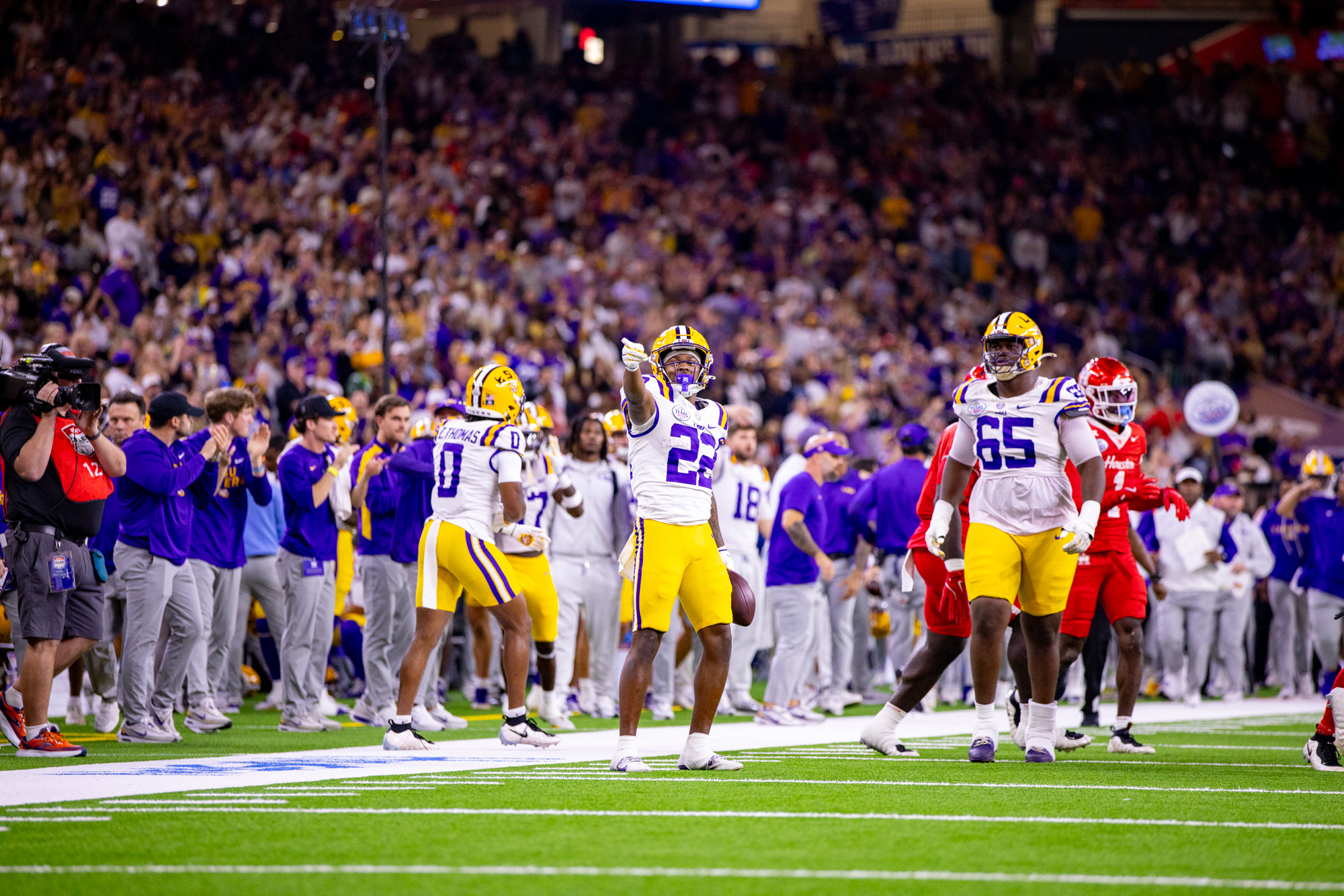 PHOTOS: LSU football falls to Houston in Texas Bowl