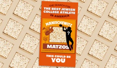 Manischewitz is taking suggestions for its next matzah-box cover athlete