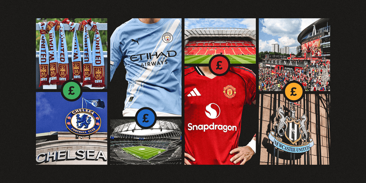 How much is every Premier League club worth?