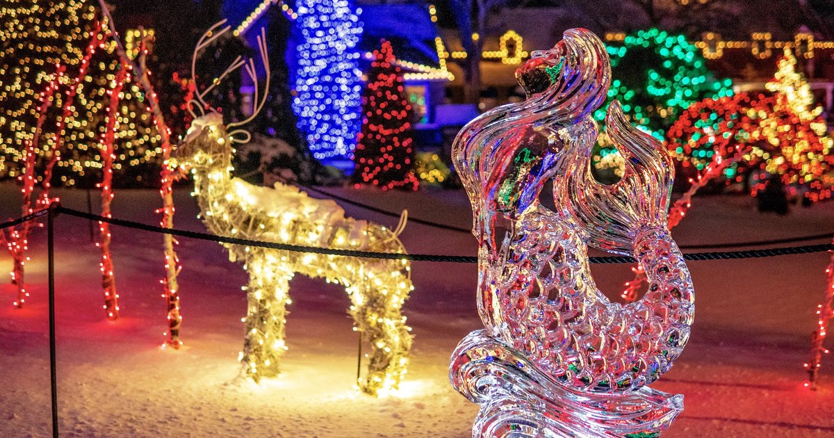 These light shows, ice rinks and gingerbread displays stay open after Christmas