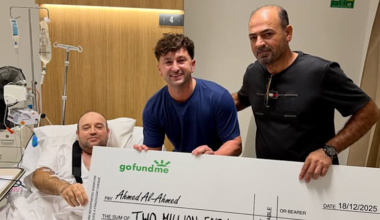 Ahmed al Ahmed GoFundMe page raises $2.5m for Bondi shooting hero who disarmed attacker