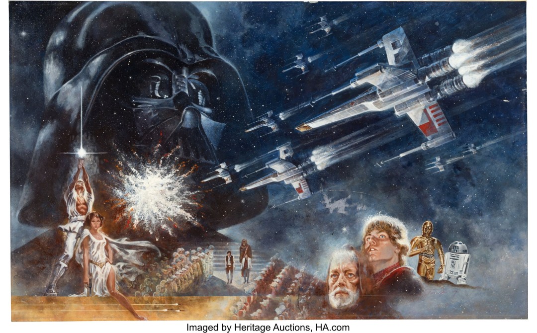 Painting Breaks Auction Record for Star Wars Franchise