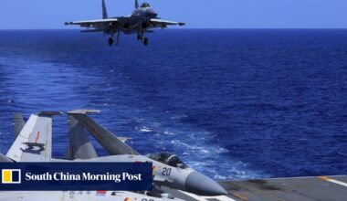 China told Japan about air drills but not in enough detail to avoid danger, minister says