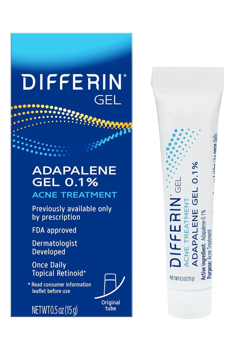 Adapalene Gel 0.1% Acne Treatment