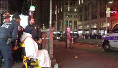 Man set on fire in Times Square: Latest