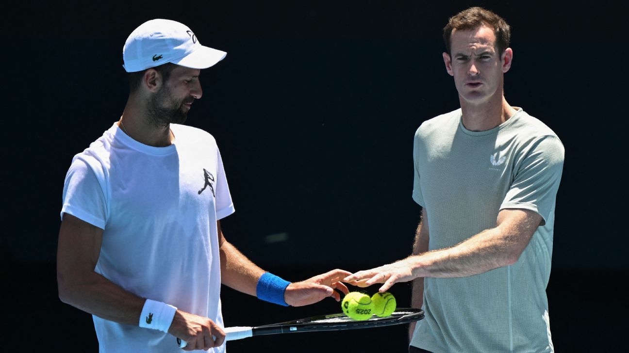 Andy Murray disappointed by results of coaching Novak Djokovic