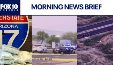 Crash kills pedestrian in Phoenix; fentanyl bust made during traffic stop | Morning News Brief