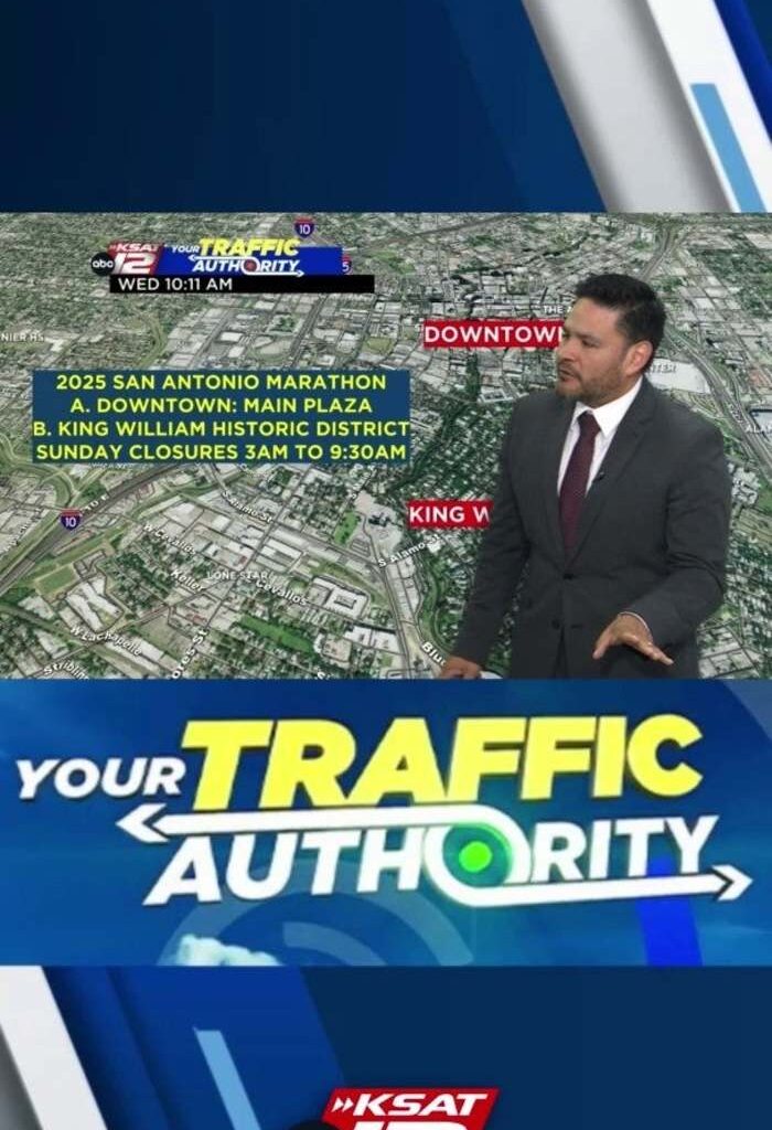 Road closures to be aware of during the San Antonio Marathon