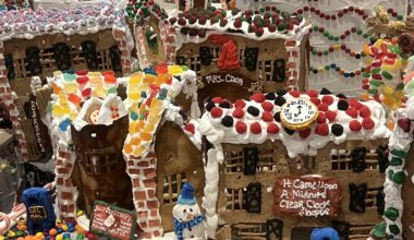 See the world's largest gingerbread village in Chelsea this month