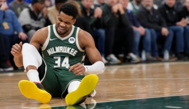 Sources: Bucks' Antetokounmpo out 2 to 4 weeks with calf strain