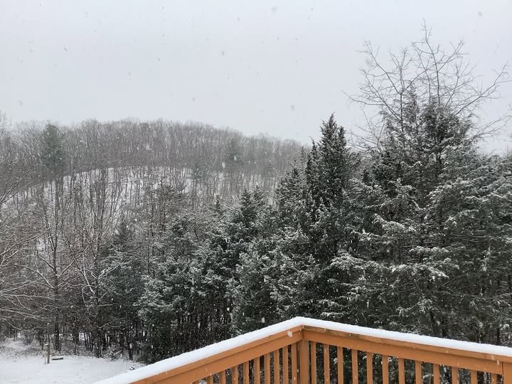 Snowfall in Front Royal