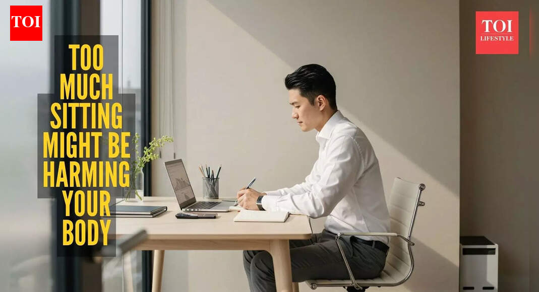 Sitting too long is slowly shutting your body down: 5 simple moves to reverse this |