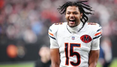 Chicago Bears without WR Rome Odunze vs. Green Bay Packers