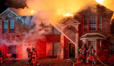 Four adults, 1 child displaced after Fort Worth house fire